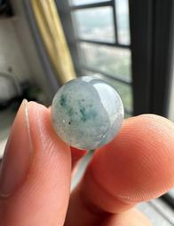 翡翠冰種珠子 冰烏雞珠珠 黑冰大珠 串珠 圓珠 配珠 散珠 卡14.1 翡翠 飾品 收藏【二手】【長安古玩】-880 歷史價格詳細信息