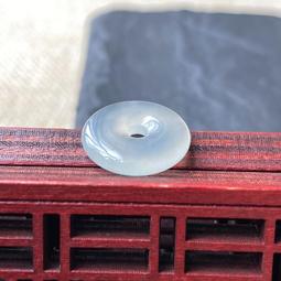 緬甸翡翠天然冰種翡翠平安扣高冰翡翠吊墜鏈 歷史價格詳細信息