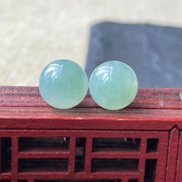 翡翠圓珠  卡10.3到11.2  最左邊的  最右邊兩個了 翡翠 飾品 收藏【二手】【廣聚堂】-1733 歷史價格詳細信息