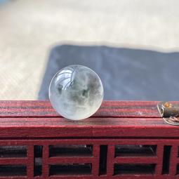 卡9  天然緬甸翡翠S9.6飄花圓珠  滿綠翡翠珠子   種老水足冰潤 翡翠 飾品 收藏【二手】【金玉滿堂】-2513 歷史價格詳細信息