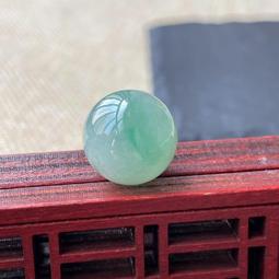 卡13 B23.1天然翡翠a冰膠淡晴底圓珠 翡翠珠子  種老水好冰潤清 翡翠 飾品 收藏【二手】【金玉滿堂】-2775 歷史價格詳細信息
