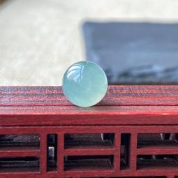 卡9.8左右 W30天然翡翠a冰糯淡綠淡晴底珠串手串 種老水足底子細 翡翠 飾品 收藏【二手】【金玉滿堂】-2791 歷史價格詳細信息