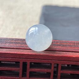 卡13.3  天然緬甸翡翠M12.6冰糯飄花飄綠圓珠 飄花翡翠珠子  種老 翡翠 飾品 收藏【二手】【金玉滿堂】-2702 歷史價格詳細信息