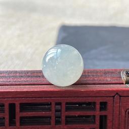 卡14.3  天然緬甸翡翠W29.6冰種茶色圓珠 淡巧克力色翡翠珠子   種 翡翠 飾品 收藏【二手】【金玉滿堂】-2659 歷史價格詳細信息