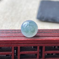 翡翠圓珠  卡10.3到11.2  最左邊的  最右邊兩個了 翡翠 飾品 收藏【二手】【廣聚堂】-1733 歷史價格詳細信息