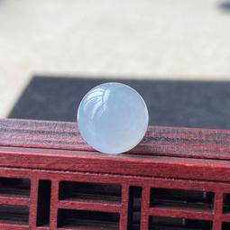 卡12.3  天然緬甸A貨翡翠J11藍紫飄花圓珠 翡翠珠子  種老水足底 翡翠 飾品 收藏【二手】【金玉滿堂】-2549 歷史價格詳細信息