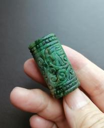 ，老料滿綠花青翡翠手鐲，58＋，種老冒油，玻璃光澤，光可 和田玉 玉石 收藏 -2979 歷史價格詳細信息