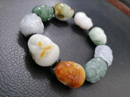 和田玉 玉石 收藏 -老翡翠玉石雕刻的手鐲，玉質油潤細膩，圈口，61.2條寬，11.9mm直徑民間收藏品，明清時 歷史價格詳細信息