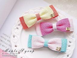 韓 雙層蝴蝶結髮夾邊夾壓嘴夾瀏海夾 歷史價格詳細信息