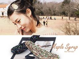 ☆韓國進口-耀眼迷人 滿鑽水鑽馬尾夾(56-50-1)棕黃*(現貨特價) 歷史價格詳細信息