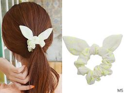 ☆☆韓國進口-베시 甜美銅飾小兔子復古水玉圓點髮束66-83-1*(現貨特價) 歷史價格詳細信息