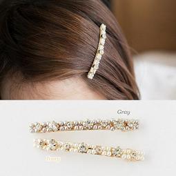 ☆☆☆韓國進口 氣質珍珠簡單盤髮大抓夾70-57-18*(現貨) 歷史價格詳細信息