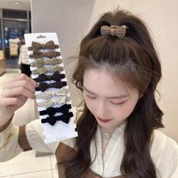 簡約無痕髮圈甜美彩色電話線髮圈扎頭髮繩女不傷發橡皮筋頭飾皮套 歷史價格詳細信息