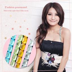 I-shi BLING BLING 寶石雙肩/交叉肩帶(黑) 日本雜誌強力推薦時尚配件 歷史價格詳細信息