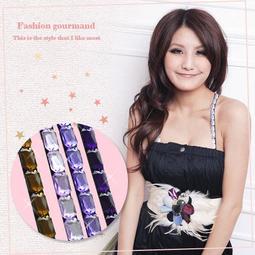 I-shi BLING BLING 寶石雙肩/交叉肩帶(黑) 日本雜誌強力推薦時尚配件 歷史價格詳細信息