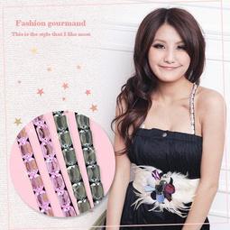 I-shi BLING BLING 寶石雙肩/交叉肩帶(黑) 日本雜誌強力推薦時尚配件 歷史價格詳細信息