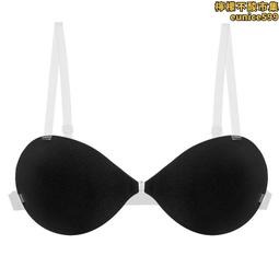 前扣無肩帶內衣女隱形內衣防滑集中爆乳抹胸式無鋼圈美背小胸加厚 歷史價格詳細信息