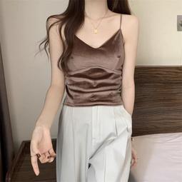 大碼胖mm吊帶背心女內搭帶胸墊夏季2024新款外穿大胸顯瘦美背上衣 歷史價格詳細信息