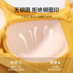 2024新款帶胸墊吊帶背心女免穿文胸方領可外穿打底罩杯一體瑜伽服 歷史價格詳細信息
