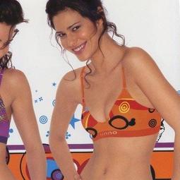 【UNNO  】輕量級無縫無墊無綱圈網眼運動內6002(M橘色 歷史價格詳細信息