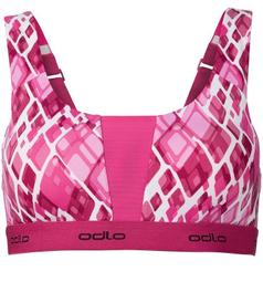 ├登山樂┤瑞士ODLO 女小可愛運動型透氣內衣 松石綠/印花#130281-70361 歷史價格詳細信息