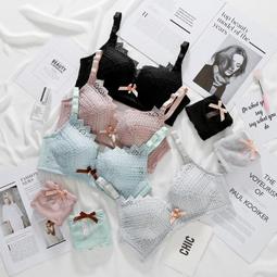 【vigny Core】〖套裝〗►現貨◄ 特價❤限時免運 無痕純棉半杯聚攏小胸內衣感蕾絲加厚無鋼圈胷罩少女學生文胸套裝 歷史價格詳細信息