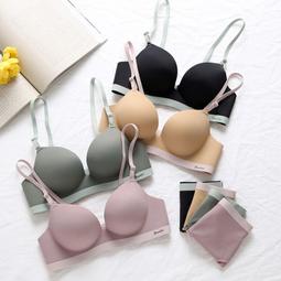【vigny Core】〖單件文胸〗►現貨◄ 特價限時免運 性感光面內衣聚攏無痕無鋼圈文胸調整型BC罩胸罩 歷史價格詳細信息