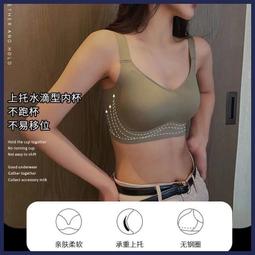 無痕3D果凍條親膚運動內衣女聚攏小胸薄款夏季無鋼圈收副乳文胸罩 歷史價格詳細信息