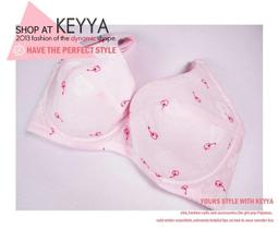 【ＫＥＹＹＡ】NO.1860 【加大】蕾絲下擺半截型胸衣/ 內衣，吸濕透氣 內裡綿墊 歷史價格詳細信息
