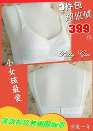 (3件組)俏麗一身【台灣製】R4919580少女型無鋼圈胸罩學生款成長期初中發育內衣吸汗透氣棉質薄襯柔軟 歷史價格詳細信息