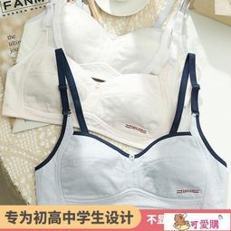 小可愛 學生內衣 文胸 少女內衣夏季薄款透氣發育期初中高中學生小背心女童兒童大碼文胸 歷史價格詳細信息