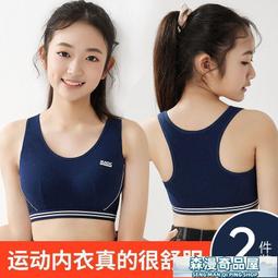 少女文胸學生運動內衣女童防震小背心青春發育期15歲初中高中學生 歷史價格詳細信息
