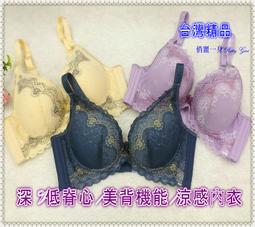 俏麗一身【台灣製】無鋼圈低脊心薄襯咖啡紗CP值高脅邊深V集中爆乳下厚上薄3排3扣大尺碼R427836(成套內衣款) 歷史價格詳細信息