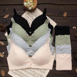 ☆女孩衣著☆性感聚攏女士內衣套裝蕾絲豹紋可愛日系少女內衣(NO.20) 歷史價格詳細信息