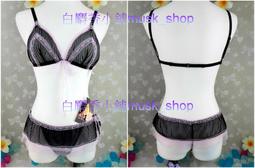 尺寸F=M~L-成套粉紅色藤花蕾絲露咪咪比基尼+開襠褲-6329＊白麝香小舖＊全新MURENA夢漣娜性感系列 歷史價格詳細信息