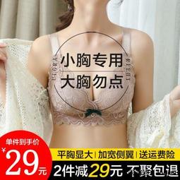 多拉美內衣女 無鋼圈內衣 無痕內衣 光面小胸聚攏顯大 收副乳防下垂 外擴文胸罩 歷史價格詳細信息