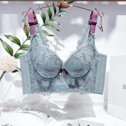 【免運】小胸聚攏內衣女平胸收副乳調整型無鋼圈中厚款性感文胸罩蕾絲舒適 歷史價格詳細信息