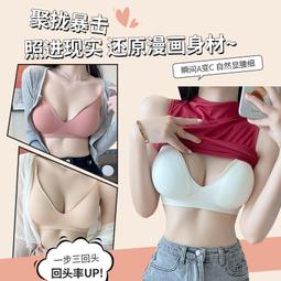 【快速出貨】內衣女無鋼圈小胸聚攏收副乳防下垂2024年新款爆款平胸專用文胸罩 歷史價格詳細信息