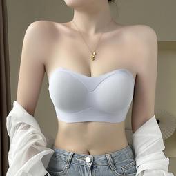 【公司貨免運】外擴型無肩帶內衣女小胸顯大防滑聚攏隱形加厚裹抹胸貼無痕漫畫胸 歷史價格詳細信息