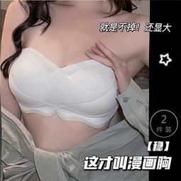 【滿額免運】漫畫胸外擴內衣女小胸爆乳大美背文胸無鋼圈軟支撐防下垂文胸 歷史價格詳細信息