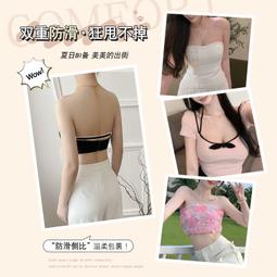 無肩帶抹胸內衣女聚攏小胸罩前扣美背防滑收副乳夏季薄款無痕內衣 歷史價格詳細信息