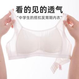 【好康】學生內衣少女初中生固定杯美背冰絲無痕細肩帶發育期文胸兒童抹胸 歷史價格詳細信息