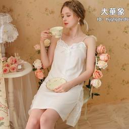 純棉質 吊帶睡衣女 帶胸墊 吊帶睡裙 露背 蕾絲 長裙連身裙 性感居家服 女生性感睡衣 細肩帶睡衣裙 家居服 罩杯-名流 歷史價格詳細信息
