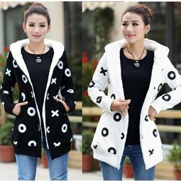 秋冬新款連帽加絨加厚連帽衛衣外套女寬松學生開衫上衣薄款ins潮 秋冬外套 帽t 女生外套 刷毛外套·滿599免運 歷史價格詳細信息