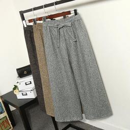 闊腿褲純色長褲女夏波西米亞波點超仙飄逸裙褲墜感高腰寬鬆沙灘褲 歷史價格詳細信息