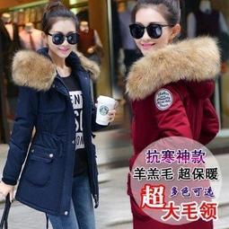 ☆女孩衣著☆冬季長款棉服女 大碼胖MM加厚連帽羽絨棉衣歐美印花過膝大衣外套(NO.170) 歷史價格詳細信息