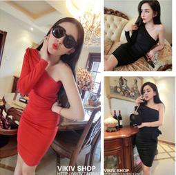 ☆女孩衣著☆新款歐洲站性感名媛VIVI一字領露肩蝙蝠袖麻花針織毛衣包臀連衣裙(NO.63) 歷史價格詳細信息