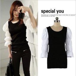 ☆女孩衣著☆韓版秋冬新糖果色麻花簍空後背後交叉系帶綁帶短款露臍套頭毛衣女(NO.34) 歷史價格詳細信息