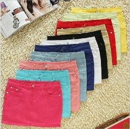 ☆女孩衣著☆新款糖果彩色休閒褲女秋冬中腰微喇修身顯瘦長褲子韓版潮(NO.59) 歷史價格詳細信息