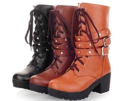 馬丁靴女前拉錬透氣中筒網紅瘦瘦短靴粗跟百搭女靴潮XDY超夯 正品 活動 優惠 歷史價格詳細信息